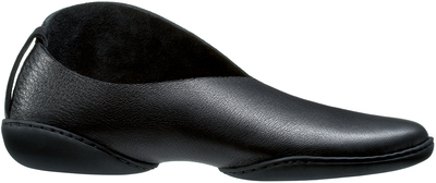Trippen leather Ballerina Smooth in black 